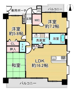 アルス八尾本町　間取り